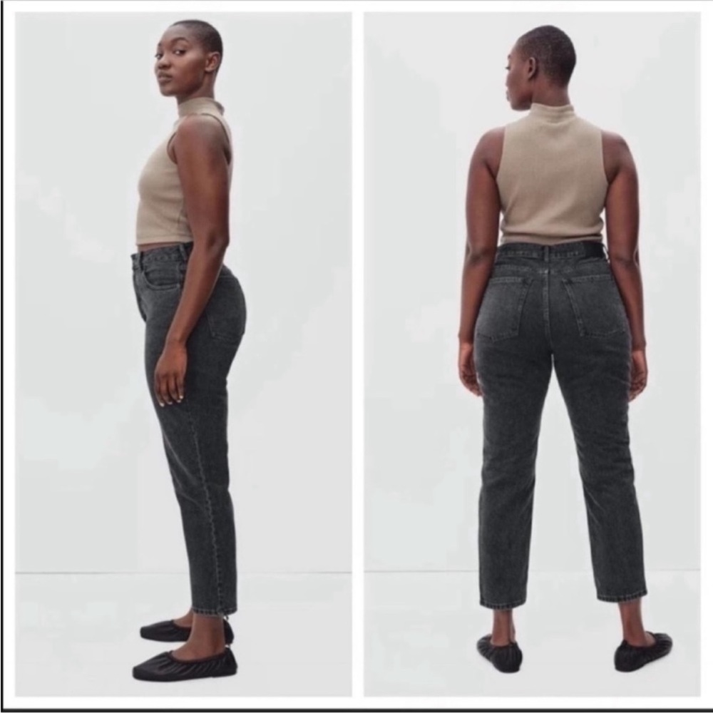 Everlane The Curvy 90s Cheeky Straight Leg Denim Jeans - Picture 2 of 13